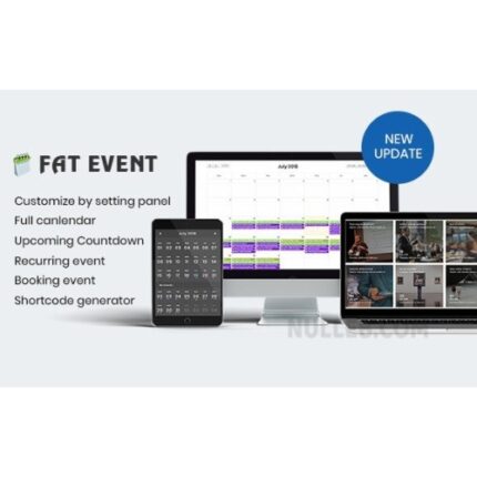 FAT Event – WordPress Event and Calendar Booking