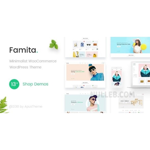 Famita-Minimalist-WooCommerce-WordPress-Theme.jpg Famita – Minimalist WooCommerce WordPress Theme - Image 1