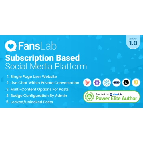 FansLab-Subscription-Based-Social-Media-Platform.jpg FansLab – Subscription Based Social Media Platform - Image 1