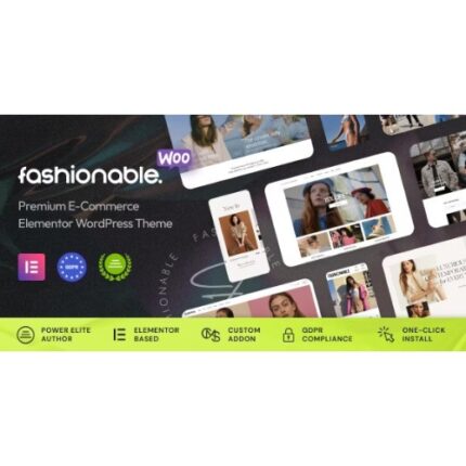 Fashionable – Clothing & Apparel WooCommerce WordPress Theme