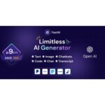 FastAi – SaaS AI Content Voice Text Image Chat & Code Generator