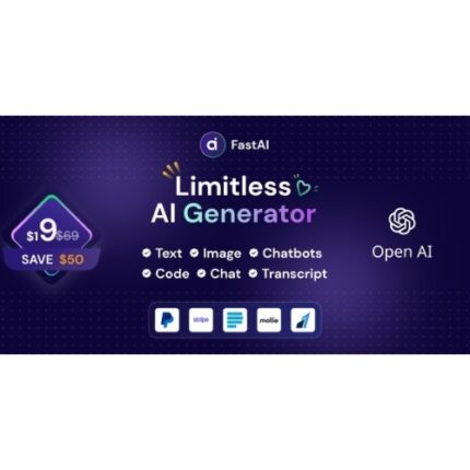 FastAi – SaaS AI Content Voice Text Image Chat & Code Generator