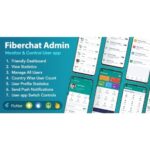 Fiberchat ADMIN App | Android & iOS | Control & Monitor Fiberchat User Whatsapp Clone App