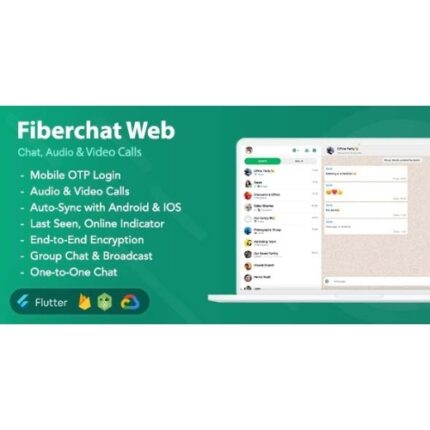 Fiberchat Web | Chat & Calling Web App | Flutter Web App