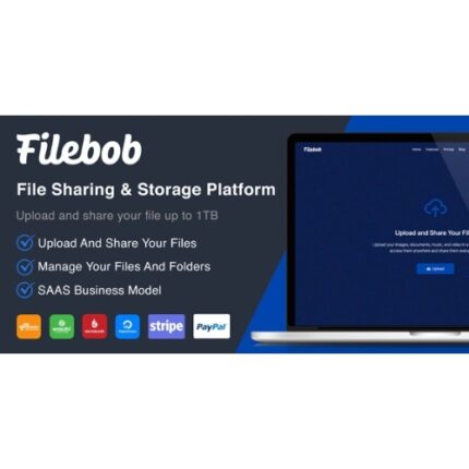 Filebob – File Sharing And Storage Platform (SAAS Ready)