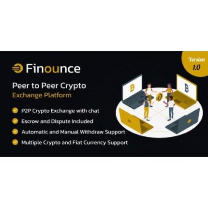 Finounce – An Advance Peer to Peer Crypto Exchange Platform