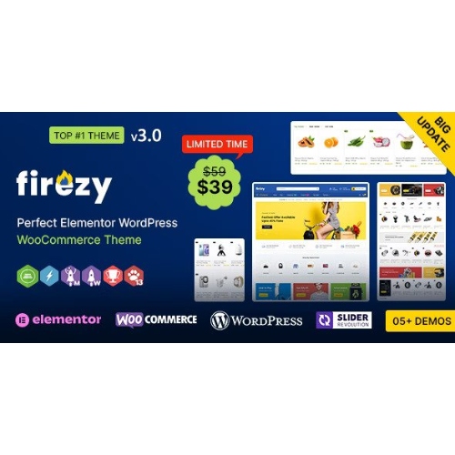 Firezy-WP-Elementor-Multi-purpose-WooCommerce-Theme.jpg Firezy WP – Elementor Multi-purpose WooCommerce Theme - Image 1
