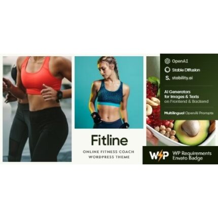 FitLine — Online Fitness Coach WordPress Theme