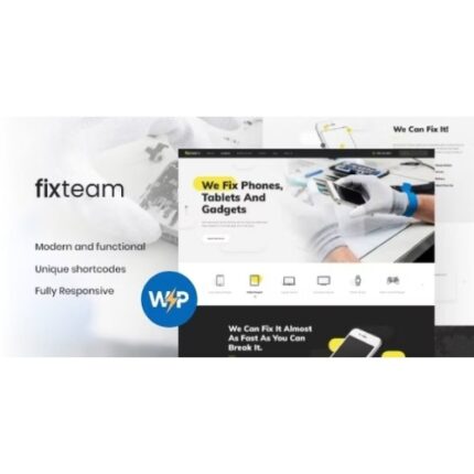 FixTeam | Electronics & Mobile Devices Repair WordPress Theme