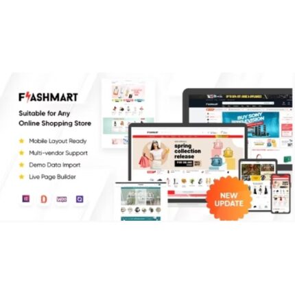 FlashMart – Multipurpose Elementor WooCommerce WordPress Theme (10+ Homepages & Mobile Layout Ready)