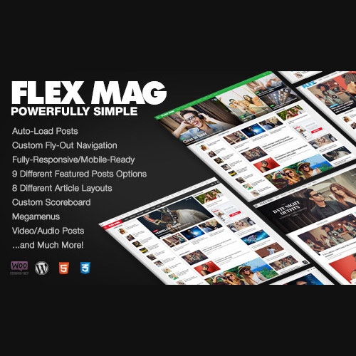 Flex-Mag-Responsive-WordPress-News-Theme.jpg Flex Mag – Responsive WordPress News Theme - Image 1