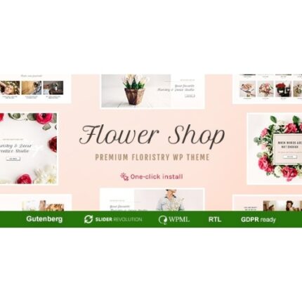 Flower Shop – Decoration Store and Floristic WordPress Theme