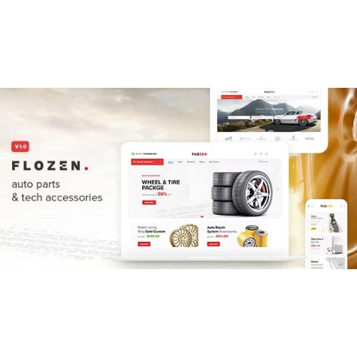 Flozen-WooCommerce-AJAX-WordPress-RTL-Theme.jpg Flozen – WooCommerce AJAX WordPress RTL Theme - Image 1
