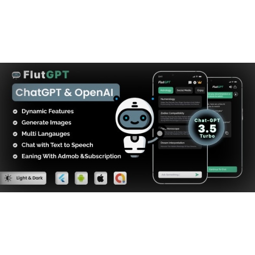 FlutGpt-ChatGPT-Flutter-Full-Application-Art-Generator-ADMOB-Subscription-Plan-Nulled.jpg FlutGpt – ChatGPT Flutter Full Application | Art Generator | ADMOB | Subscription Plan - Image 1