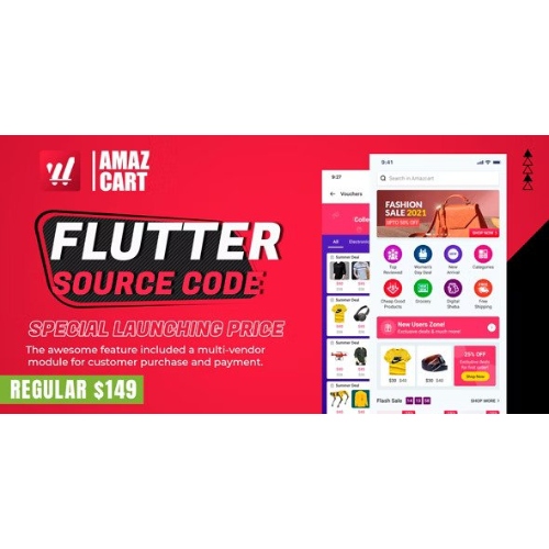 Flutter-AmazCart-Ecommerce-Flutter-Source-code-for-Android-and-iOS.jpg Flutter AmazCart – Ecommerce Flutter Source code for Android and iOS - Image 1