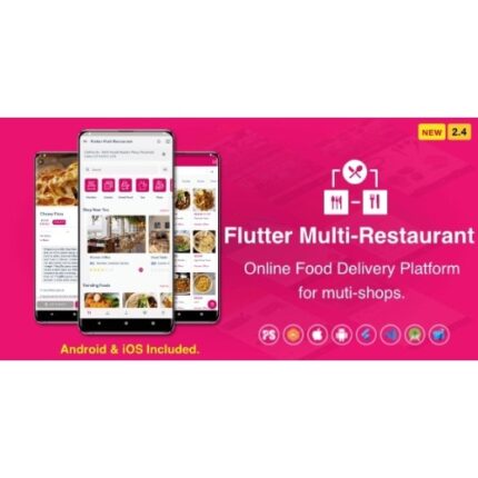 Flutter Multi-Restaurant (FoodPanda, GrabFood – Mobile Food Delivery Platform For iOS & Android) 2.4
