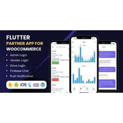 Flutter app for WooCommerce admin, vendors and delivery boys