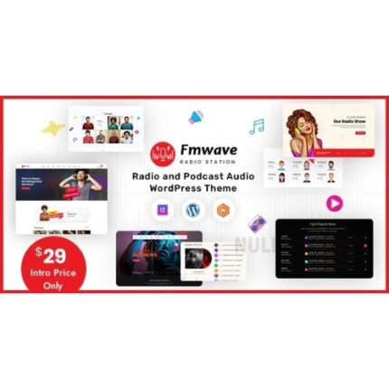 Fmwave – Radio Station WordPress Theme + RTL