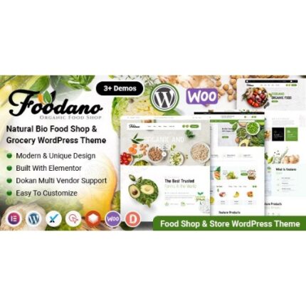 Foodano – Natural Food Shop & Grocery WordPress Theme