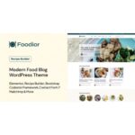 Foodior – Personal Food Blog WordPress Theme