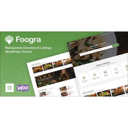 Foogra – Restaurants Directory & Listings WordPress Theme