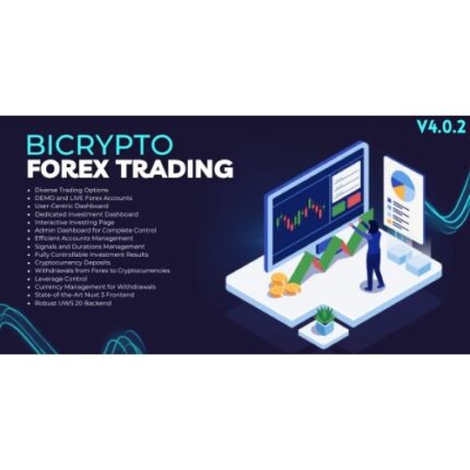 Forex Trading & Investment Addon For Bicrypto – Forex, Stocks, Shares, Indices, Commodities, Equitie