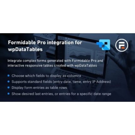 Formidable Forms integration for wpDataTables