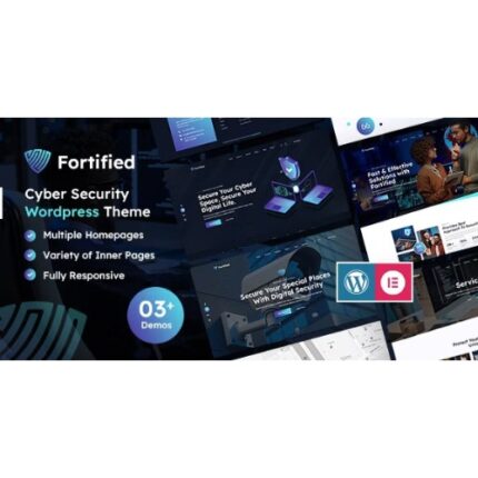 Fortified | IT & Cyber Security WordPress Theme