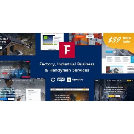 Fortis – Factory Industrial Business & Handyman Services WordPress Theme