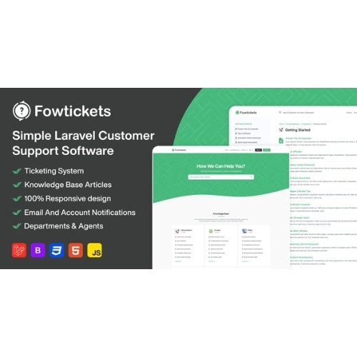 Fowtickets-Advanced-Laravel-HelpDesk-Ticket-System-Nulled-1.jpg Fowtickets – Simple Customer Support Software With Ticketing System And Knowledge Base - Image 1