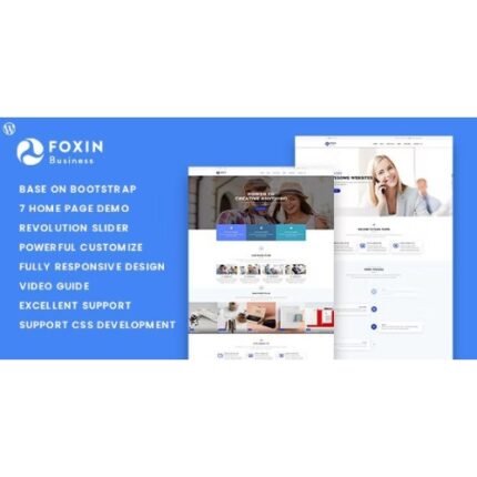 Foxin – Responsive Business WordPress Theme