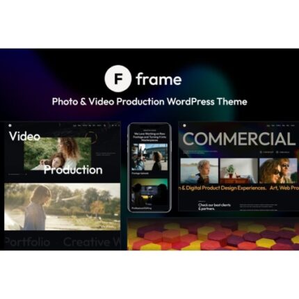 Frame – Photo & Video Production WordPress Theme