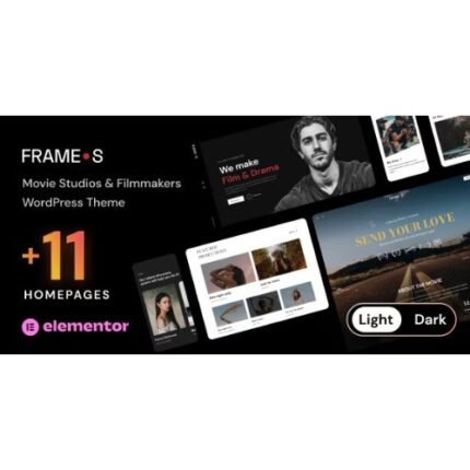 Frames – Movie Studios & Filmmakers WordPress theme