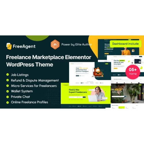 FreeAgent-Freelance-Marketplace-Elementor-WordPress-Theme.jpg FreeAgent – Freelance Marketplace Elementor WordPress Theme - Image 1