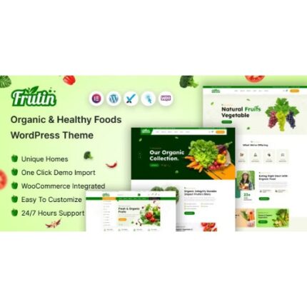 Frutin – Organic & Healthy Food WordPress Theme