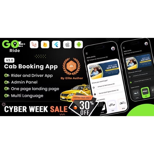 GORIDE-InDriver-Clone-Flutter-Complete-Taxi-Booking-Solution-with-Bidding-Option.jpg GORIDE | InDriver Clone | Flutter Complete Taxi Booking Solution with Bidding Option - Image 1