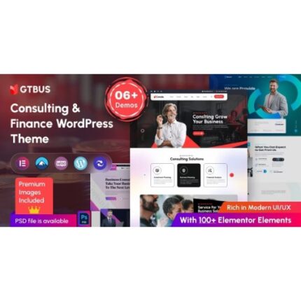 GTBUS – Consulting & Finance WordPress Theme