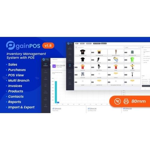 Gain-POS-Inventory-and-Sales-Management-System-Free-Download.jpg Gain POS – Inventory and Sales Management System - Image 1