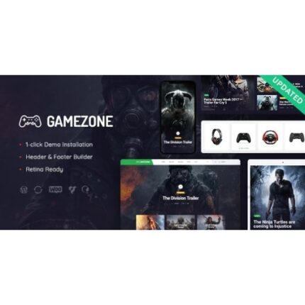 Gamezone | Video Gaming Blog & Esports Store WordPress Theme
