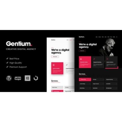 Gentium – A Creative Digital Agency WordPress Theme