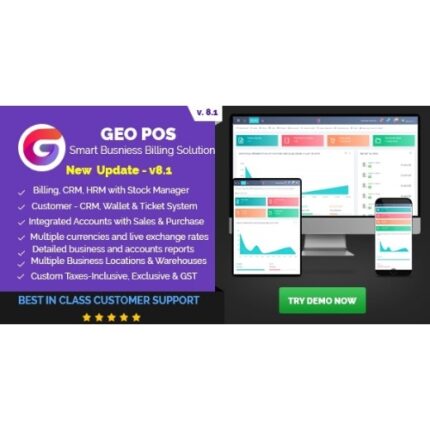Geo POS – Point of Sale, Billing and Stock Manager Application