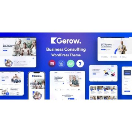 Gerow – Business Consulting WordPress Theme