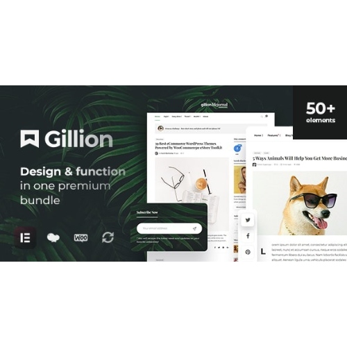 Gillion-WordPress-AMP-Theme-Nulled.jpg Gillion – Multi-Concept Magazine, News, Review WordPress Theme - Image 1