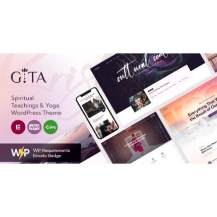 Gita – Spiritual Teachings & Yoga WordPress Theme