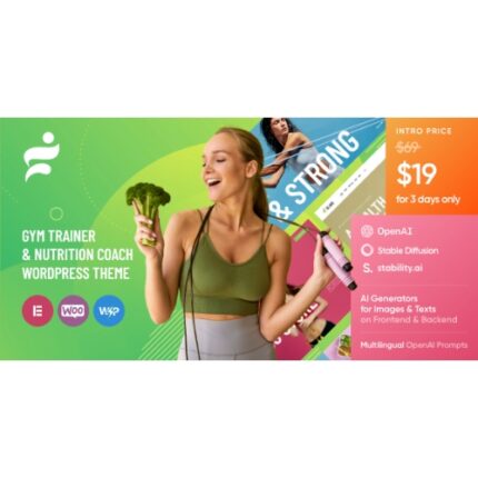 Glare – Dietitian & Health Coach WordPress Theme