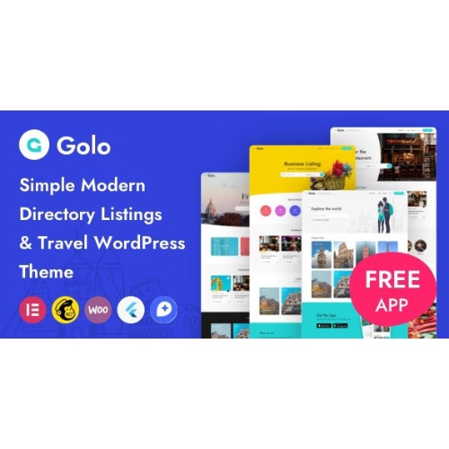 Golo-Directory-Listing-Travel-WordPress-Theme.jpg Golo – Directory & Listing, Travel WordPress Theme - Image 1