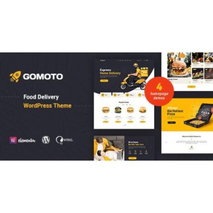Gomoto – Food Delivery & Medical Supplies WordPress Theme