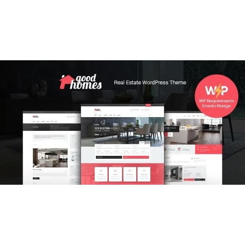 Good-Homes-A-Contemporary-Real-Estate-WordPress-Theme.jpg Good Homes | Real Estate WordPress Theme - Image 1