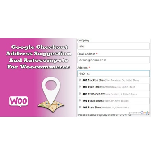 Google-Checkout-Address-Suggestion-And-Autocomplete-For-WooCommerce.jpg Google Checkout Address Suggestion And Autocomplete For WooCommerce - Image 1