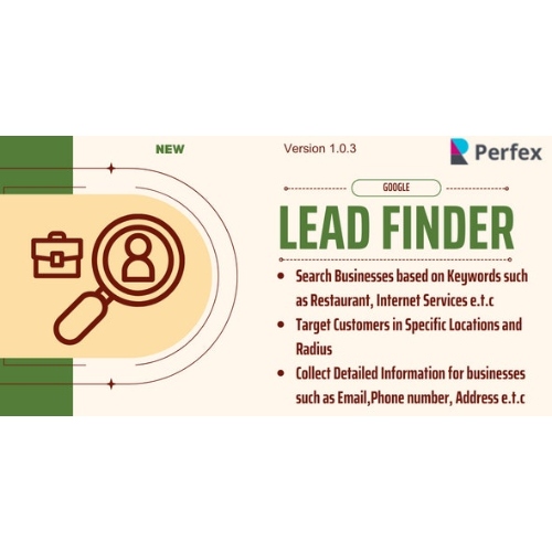 Google-Lead-Finder-module-for-Perfex-CRM.jpg Google Lead Finder module for Perfex CRM - Image 1